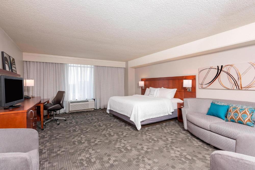 Executive Suite, 1 King, Sofa bed interior